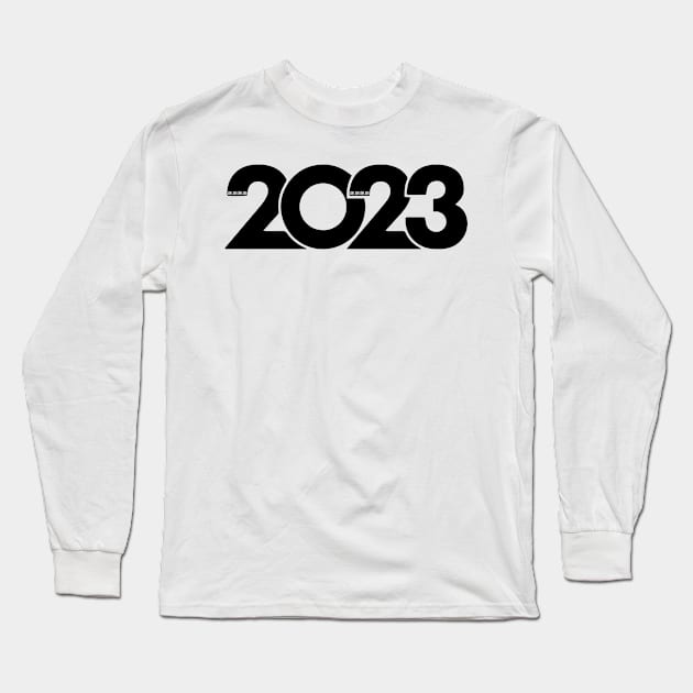 happy new year 2023 Long Sleeve T-Shirt by ibra4work